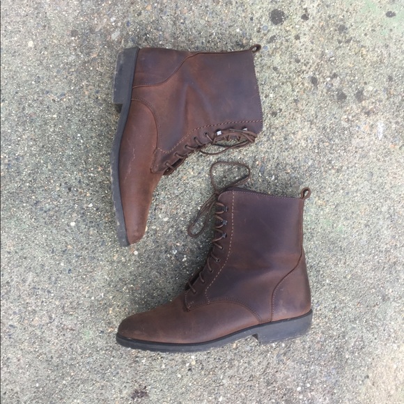 Santana Canada Shoes - Brown leather boots